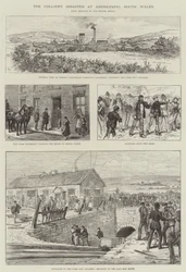 The Colliery Disaster at Aberkenfig, South Wales